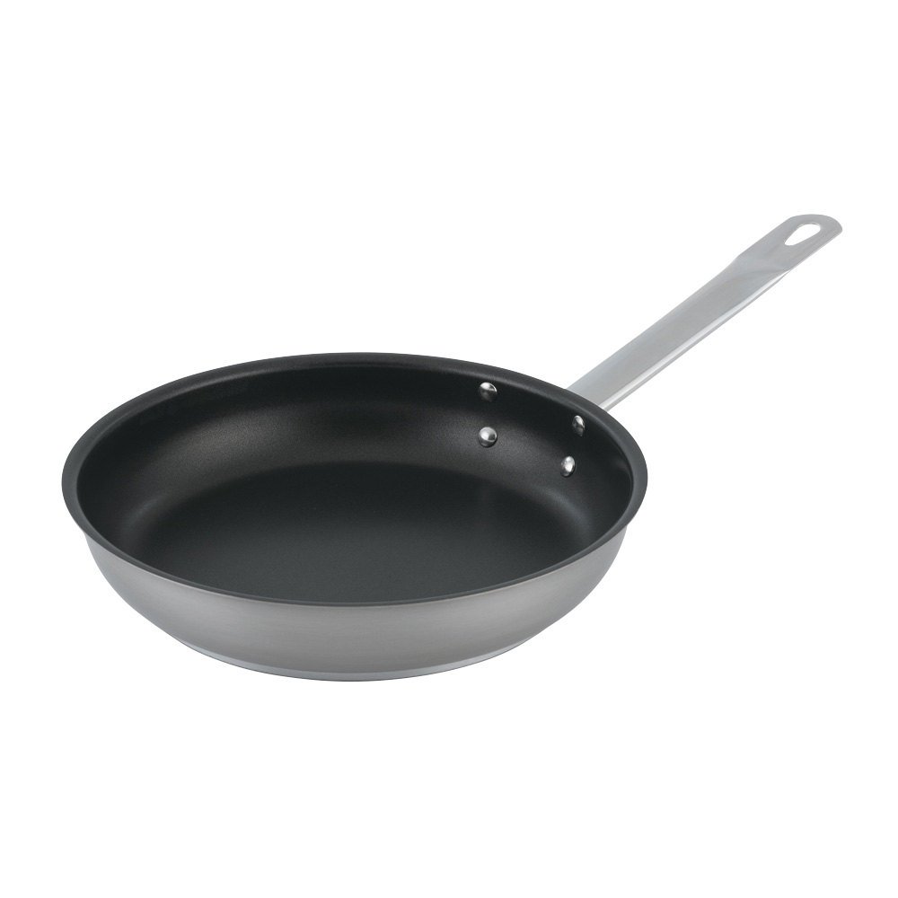 14" Centurion Non-Stick Fry Pan by Vollrath – 14-Inch, Stainless Steel, Silver, Model N3414