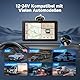 Alpinetech Android Auto Display & Carplay Display, 7 Zoll Car Play Android mit Rückfahrkamera IPS Touch Screen Bluetooth AUX FM Mirror Link Siri, Buddy Display für All Vehicles