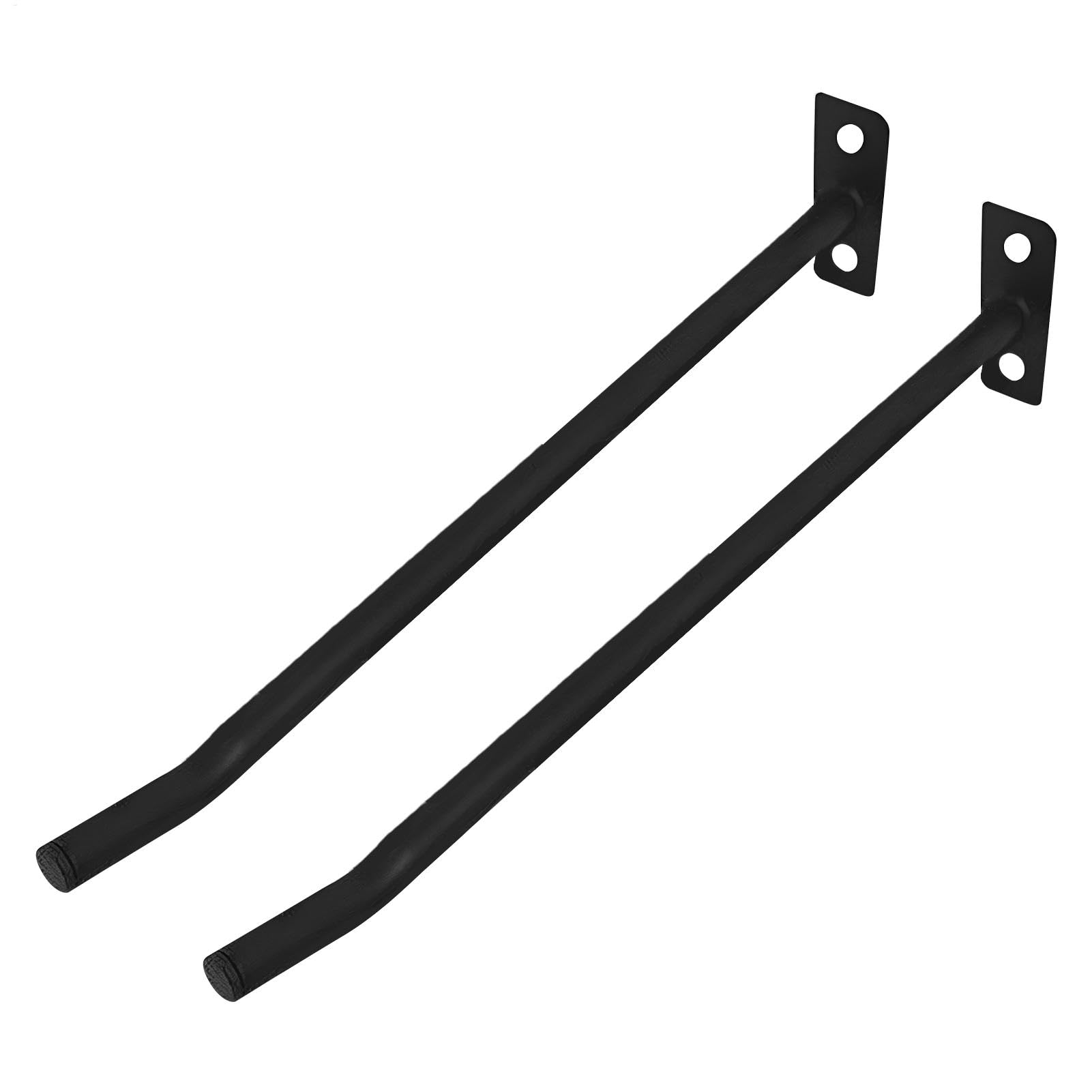 Lot de 2 supports muraux pour ballons de stabilité, accessoires de gym à domicile, organiseur de rangement pour équipement de fitness pour gymnases, studios, gymnases à domicile