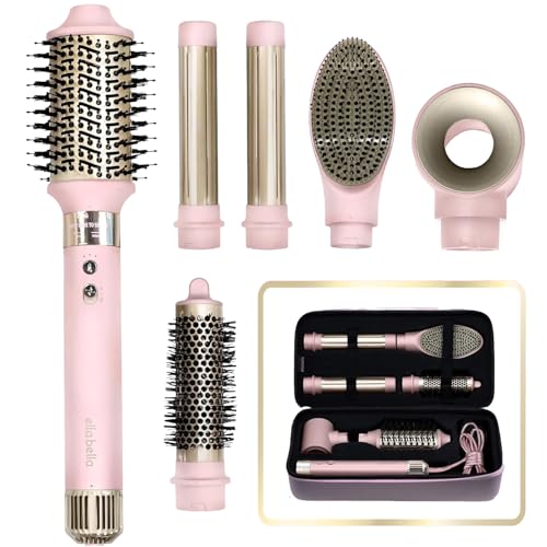 ELLA BELLA® 6 in 1 Professional Hot Air Styler • Powerful Hair Dr...