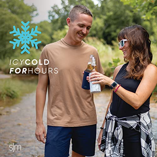 Simple Modern Beer Bottle Cooler | Insulated Stainless Steel Drink Sleeve Holder | Insulate Soda, Sparkling Water, Standard 12Oz Bottles | Gift For Women Her | Ranger Collection | Bottle | Moonlight #TOP5