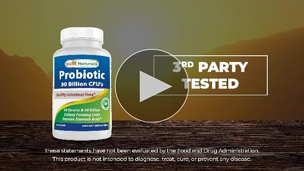 Amazon.com: Best Naturals Probiotic 10 Strains & 30 Billion ...