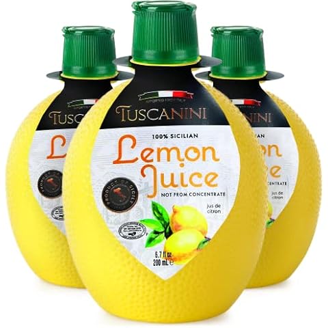 Tuscanini 100% Sicilian Lemon Juice, 200ml Cover