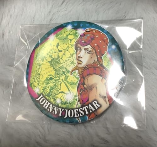 ジョニィジョースター　ジョジョ展　缶バッジ ジョニィ・ジョースター 缶バッジ ジョジョ展 金沢 スティール