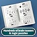 The Top 1% Brain Teaser Book: Tricky Riddles, Mind Games & Logic Puzzles for Curious Minds