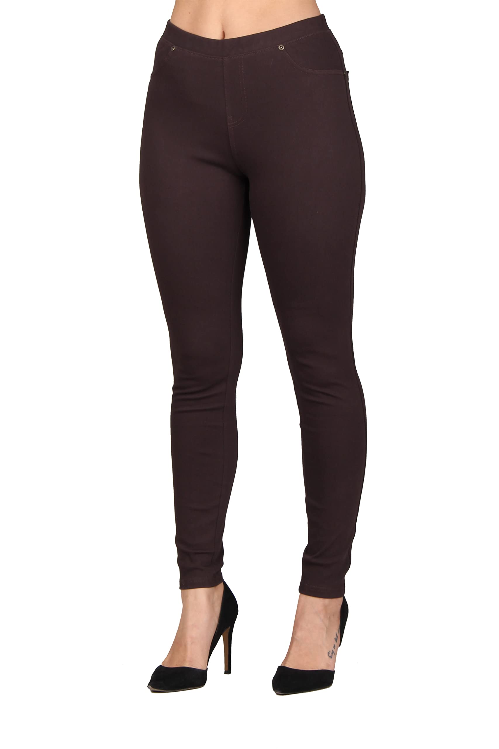 Lildy Women's Denim Jeggings, Stretchable Cotton Blend