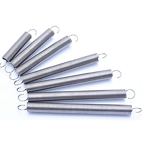 Extension Heavy 1 Pieces, 1.5mm Wire Diameter, 10mm Outer Diameter, 30-300mm Length, Extended Compressed S-Shape Tension Spring Wire Hook ( Size : 200mm )