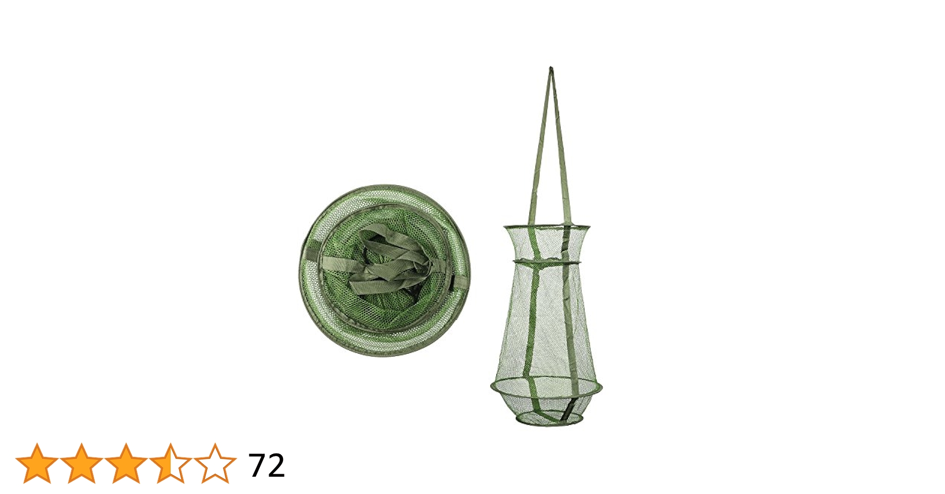 Amazon | 釣り網 魚捕り網かご 仕掛け付き ネットケージ