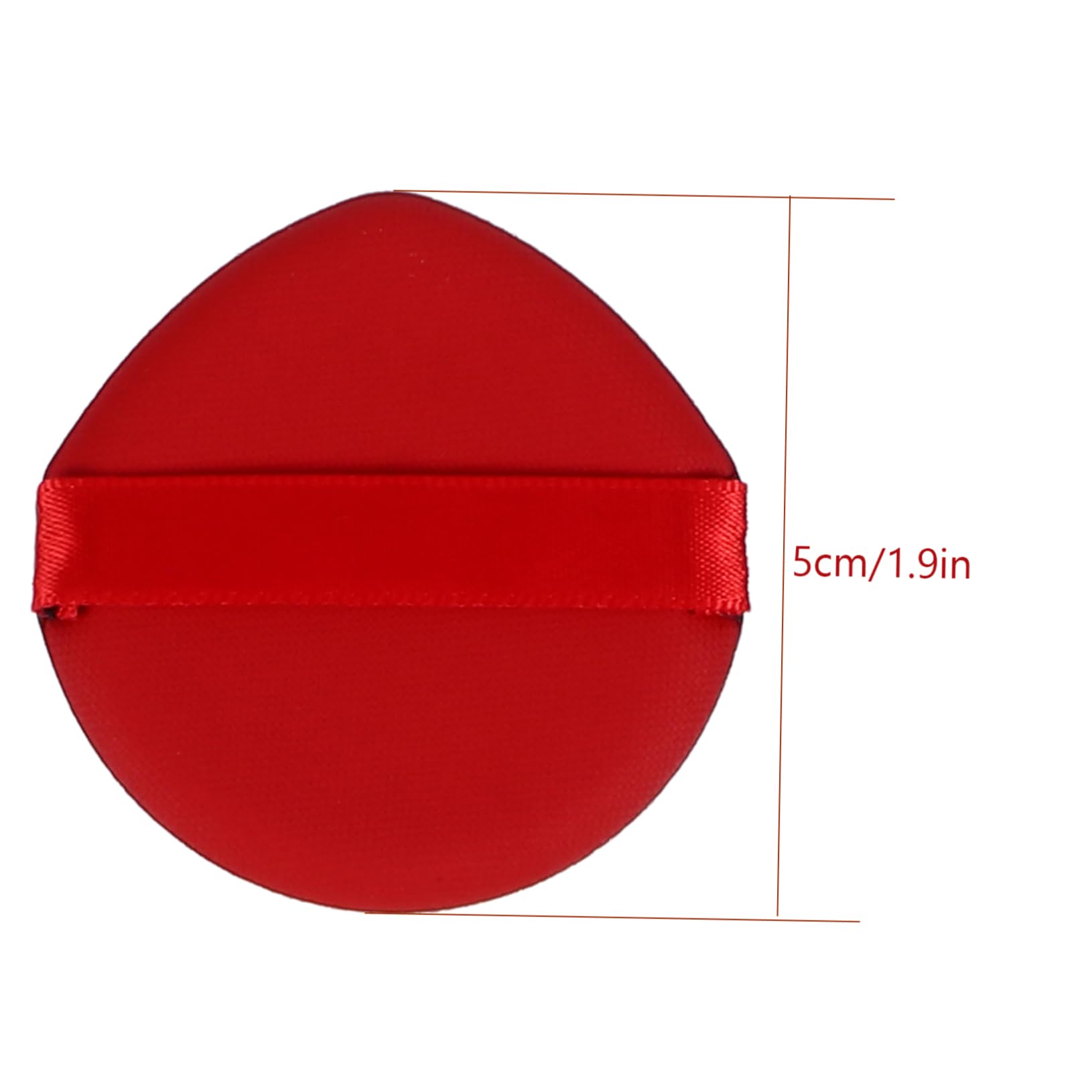 Mikinona Cosmetic Set of 9 Triangle Shape Makeup Puff Ideal for Face Powder Application