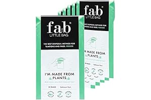 Fab Little Bag Sixer Plus Pack: End Period Pad Disposal Hassle