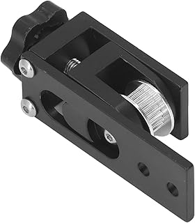 Belt Straighten Tensioner, Black 2020 X Axes Ender 3 Belt Tensioner Sturdy SPCC Steel for Creality Ender-3/CR10 for Tronxy X3 XY2 Pro