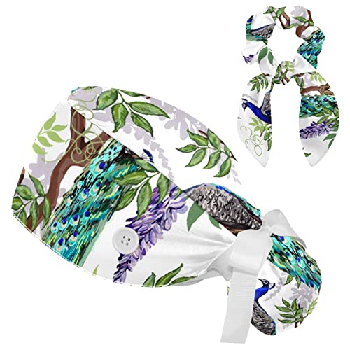 Bonnet turban à motif pour la cuisine et les soins, taille unique Couleur 3