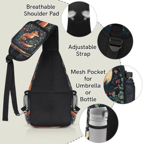 Bolso cruzado unisex para viaje y senderismo miniatura 4
