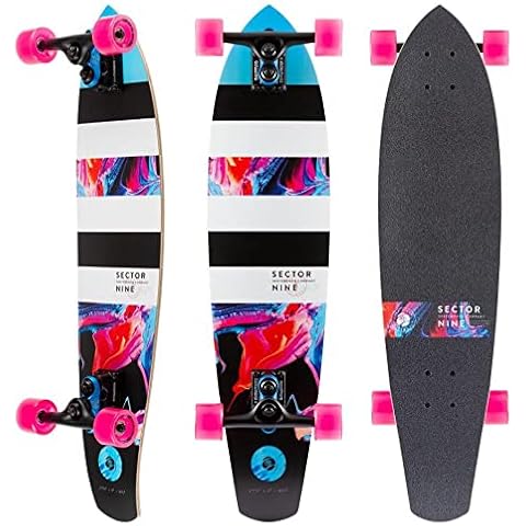 Sector 9 Cruiser Longboard Rosin Ricochet Fiberglass Kicktail Cover