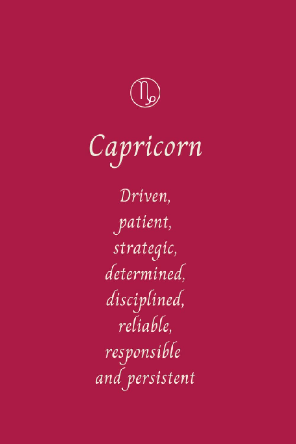 Capricorn Daily Journal