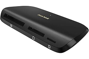 SanDisk ImageMate Pro USB-C Multi-Card Reader/Writer for SD, microSD and Compact Flash Memory Cards