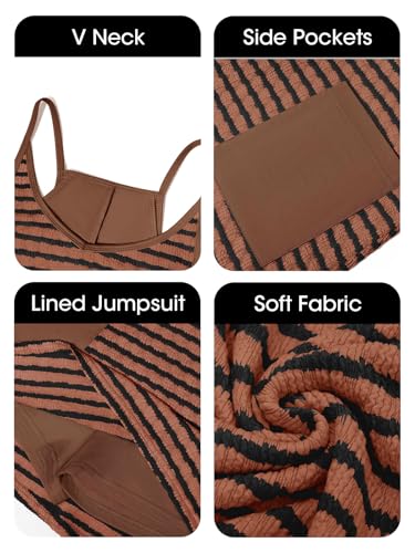 Image of Fisoew Womens Tennis Athletic Dress Mini Romper Dress with Built in Shorts Summer Vacation Outfits
