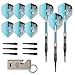 DW Piranha 20g 90% Soft 12 Tip Darts, Precision Balanced, Accurate, and Durable - Perfect for Professional and Recreational Players