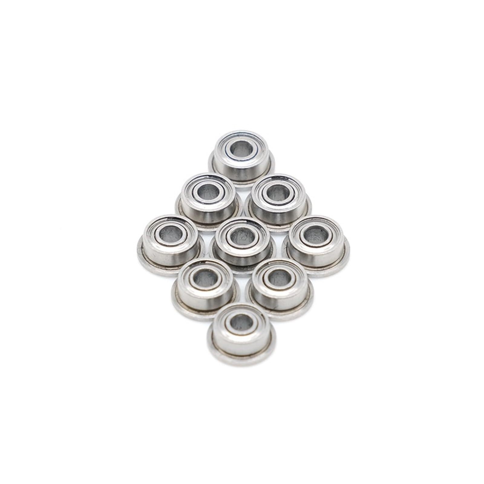Aspectos, 10 Uds MF52ZZ 2x5x2,5 Mm rodamientos de bolas con brida ABEC-7, rodamiento Lucky