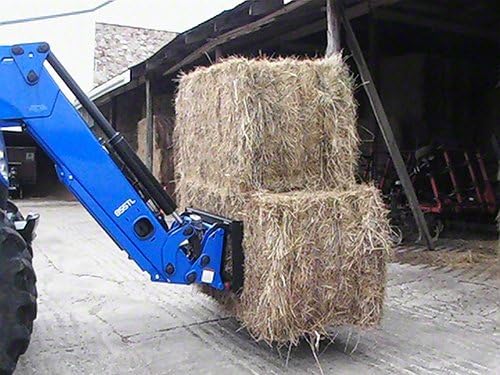 Euro Global Bale Spear Attachment - 3 x 49" Prongs