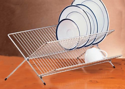 Creative Home Chrome Works Stainless Steel Heavy Gauge Dish Rack