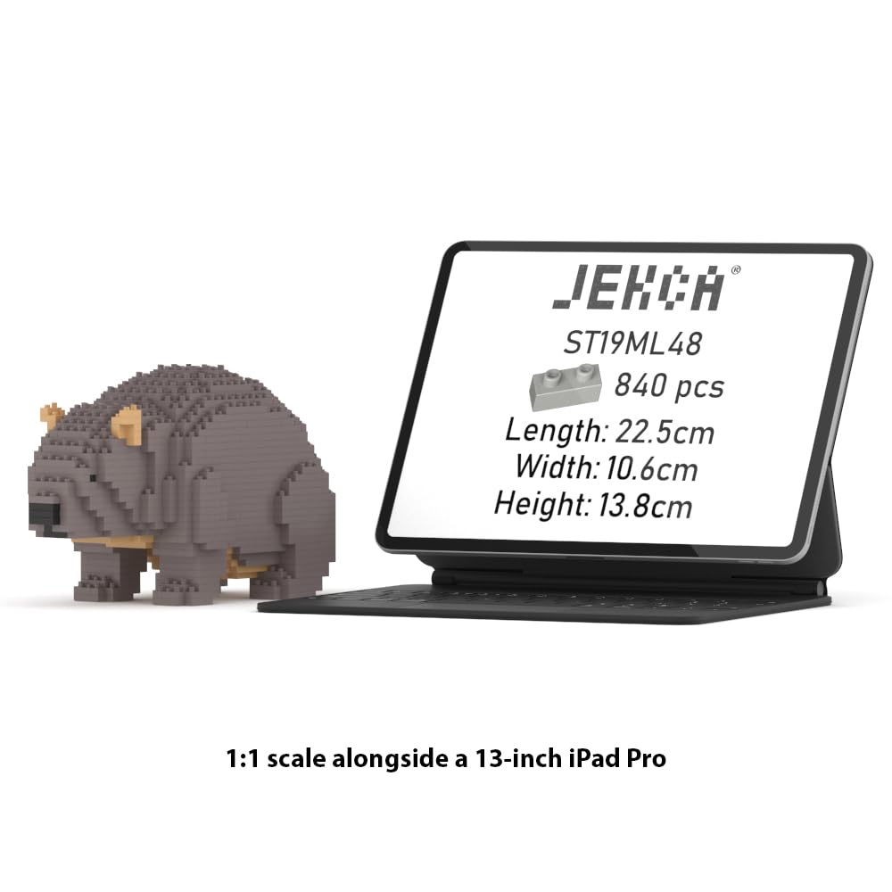 Amazon.com: JEKCA Wombat 01S | Animal Plastic Building Blocks