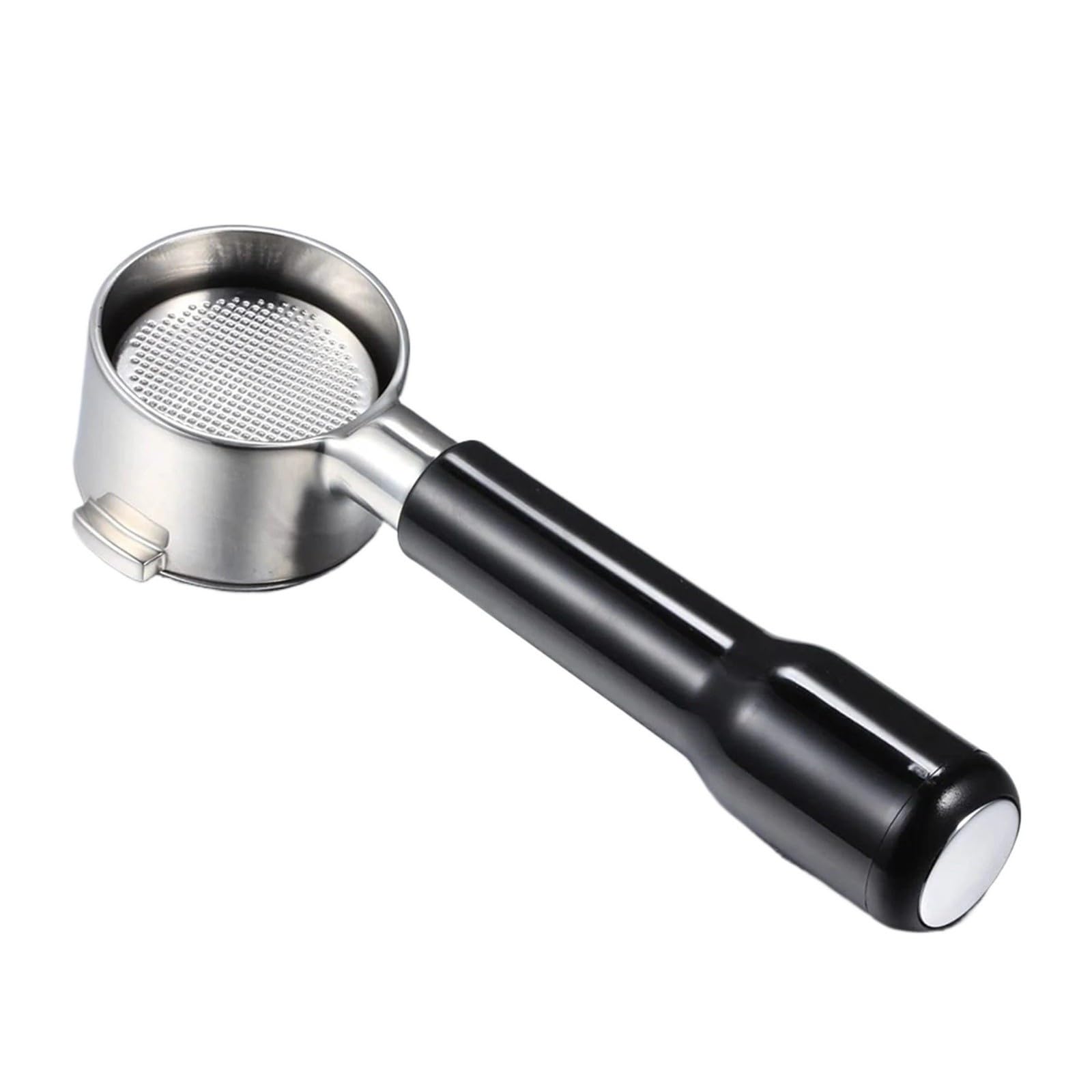Portafiltro,Compatible Con Delonghi 51mm Portafiltro Sin Fondo 2 Oídos | Acero Inoxidable Piezas De Repuesto Manija Cafetería A Prueba De Fugas Antideslizante