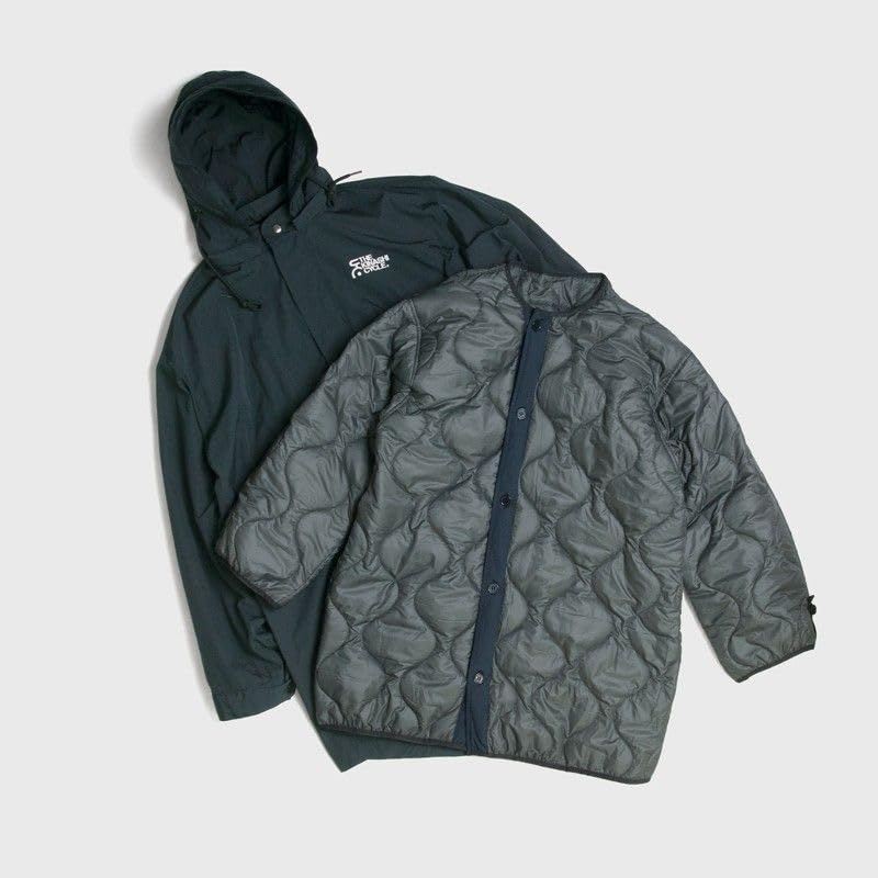 Amazon.co.jp: 木梨サイクル モッズコート ネイビー Mサイズ