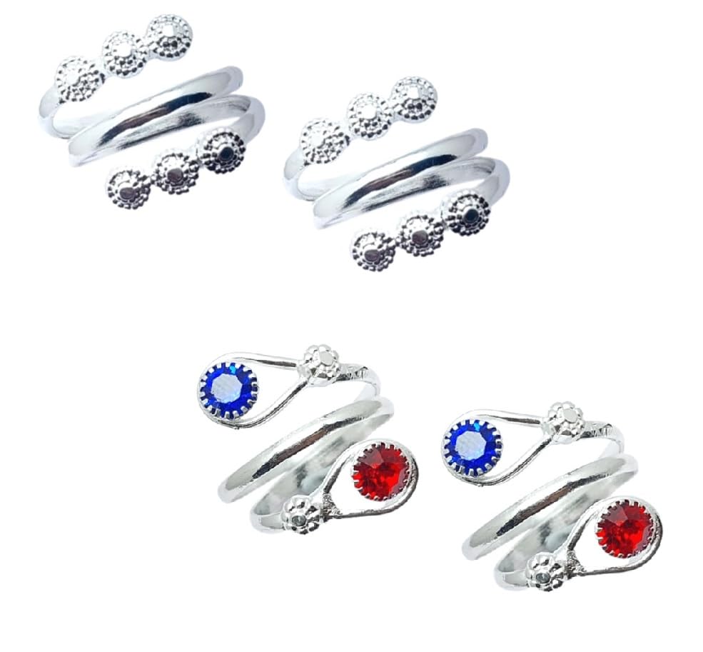 kamada creations Kamada's Designer colorful Toe ring-picture-8
