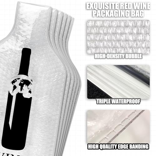 QPEY 6 Set Double Layer Wine Bags