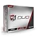 Wilson Staff Duo Golf Balls (12-Pack), White