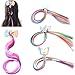 VEGCOO 4 Capelli Colorati Con Forcina, Unicorni Farfalle Stelle Fermagli per Cavallini, Parrucche per Capelli Ricci e Forcine Accessori per Capelli Bambina Possono Essere per Festa Ccompleanno