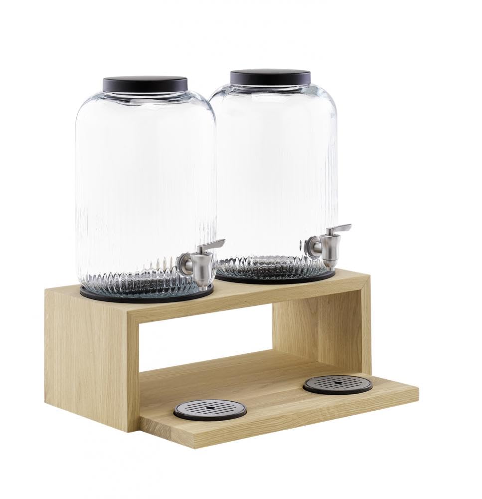 Aps Brown Valo Dual Beverage Dispenser 435X210x465mm