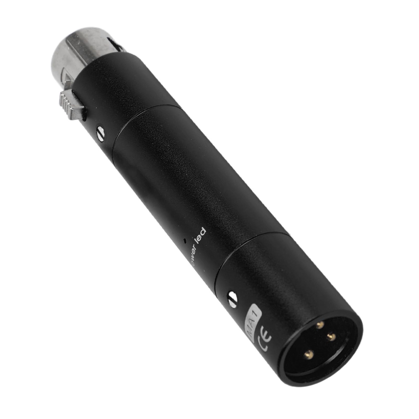CCYLEZ Préamplificateur de Microphone en Ligne, Gain élevé 28 DB, Amplification sans Perte, Préamplificateur de Micro Actif Dynamique, Plug and Play, Portable, pour Enregistrement en