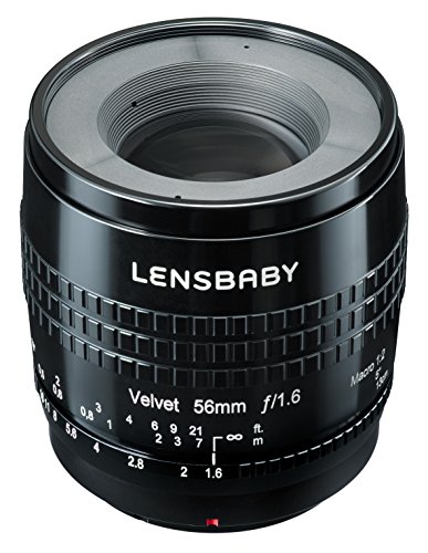 Lensbaby ソフトレンズ Velvet 56 56mm F1.6 ソニー αEマウント ブラック フルサイズ対応 860052