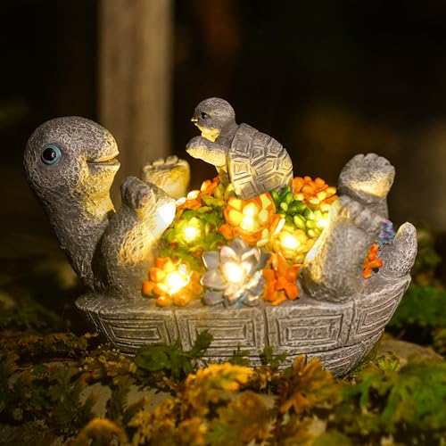 Solar-Turtle-Garden-Statue-with-8-LED-Lights-and-Succulents-Funny-Mother-and-Baby-Design-Weather-Resistant-Outdoor-Decor-for-Patio-Lawn-Yard-Unique-Housewarming-Birthday
