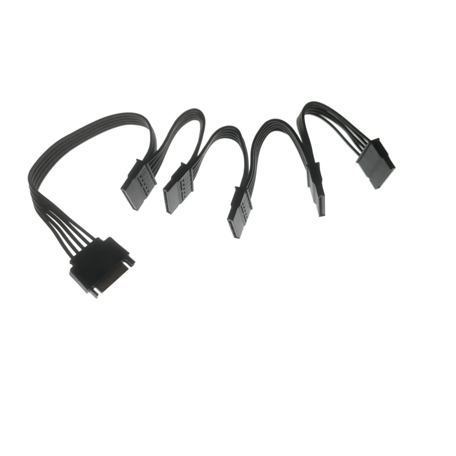 Câble d'alimentation répartiteur SATA 15 broches mâle à femelle 1 5