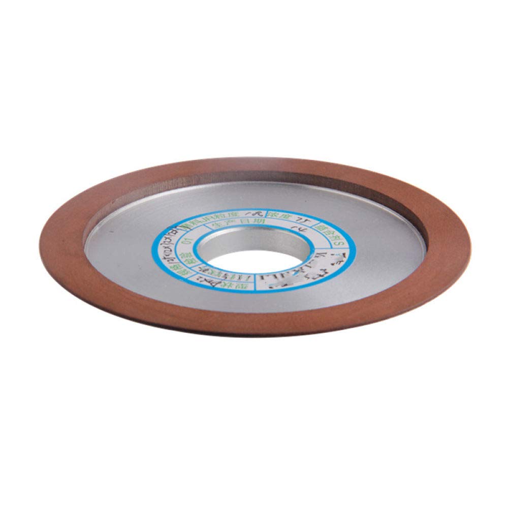 Mole diamantate 1pc Hypotenuse 150/180/240/320 Disco abrasivo grana 125mm Per fresa in metallo duro Utensile elettrico, 180 grane
