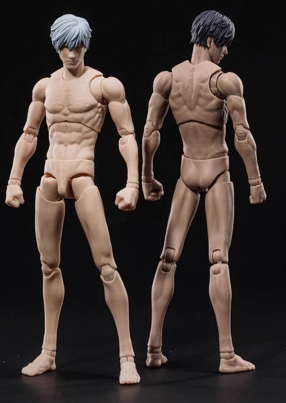 Amazon | VTOYS X BMS 1/12 壱号 男性 超可動 素体 VB002 白肌