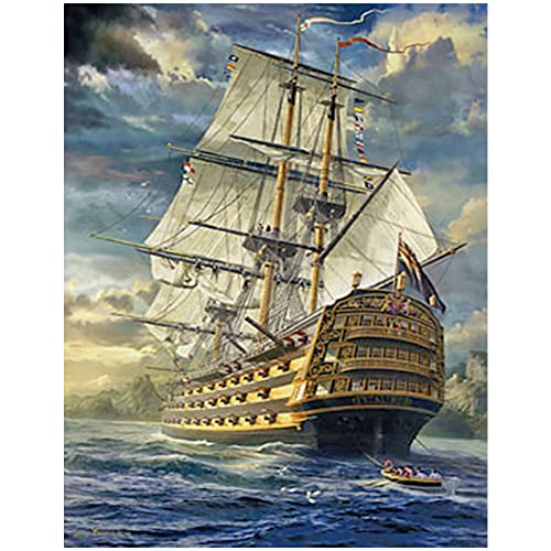 Malen nach zahlen schiff 2023 - Ikauder