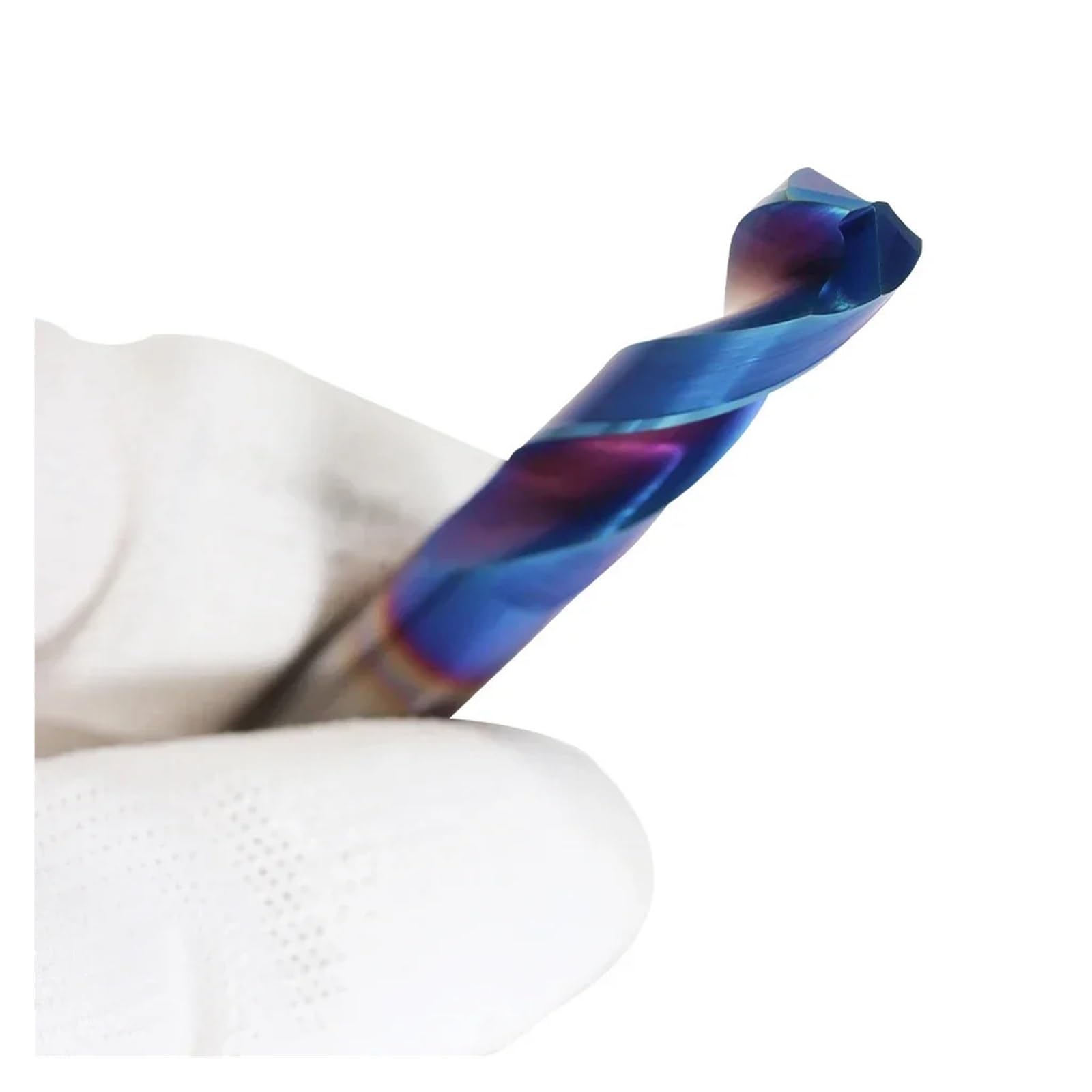 Punte da trapano in carburo di tungsteno HRC65°, 1,0-20,0 mm - Utensili di perforazione di precisione per metalli per tornio CNC e lavori in acciaio duro(10.6mmx38x75L)
