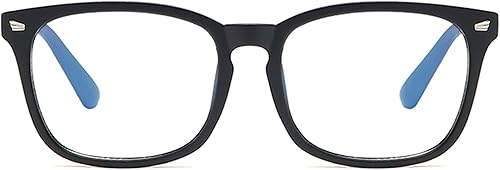 Gafas de lectura con bloqueo de luz azul para mujer, lentes de computadora con marco cuadrado, lentes de lectura