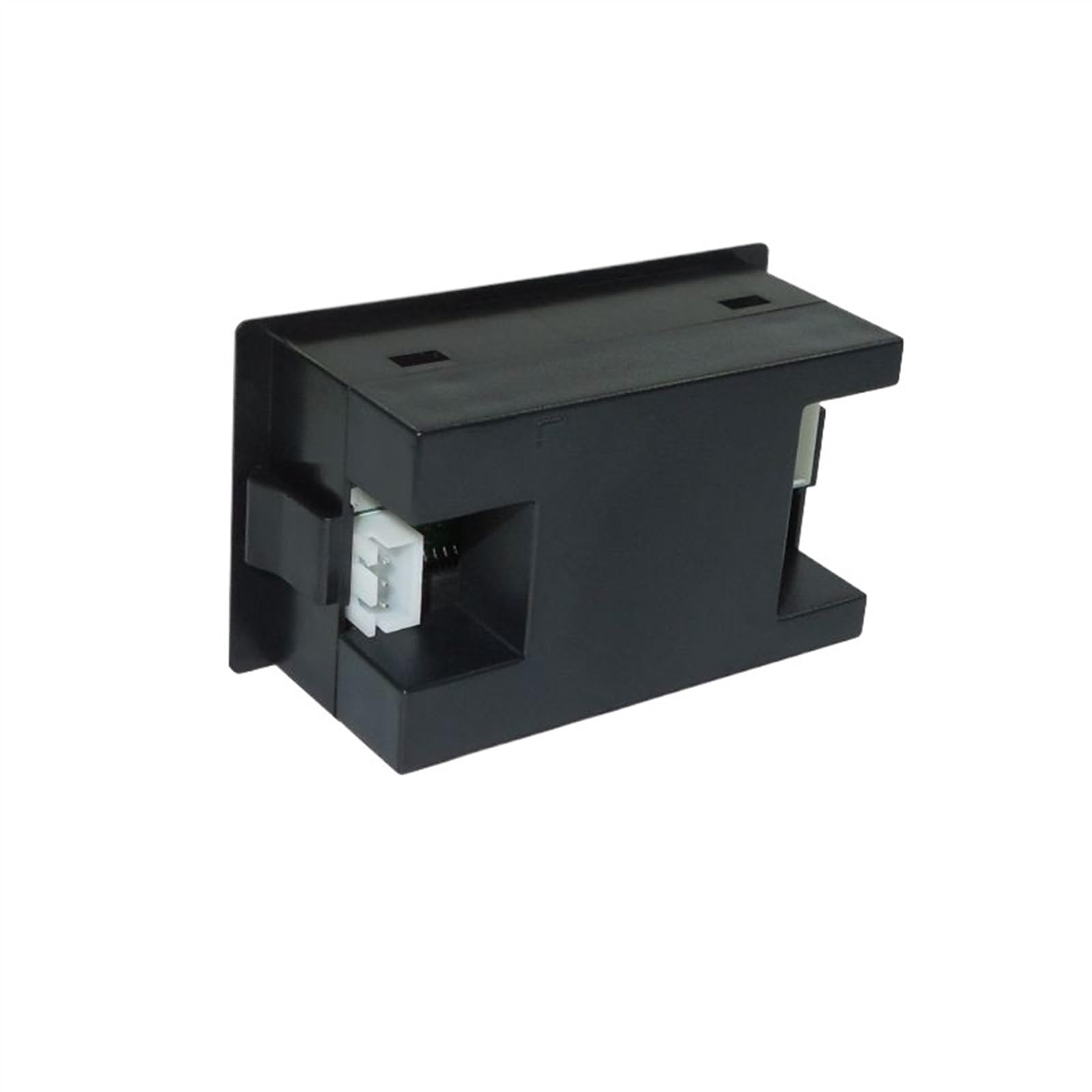 20A DC LED cyfrowy woltomierz amperomierz, izolowany zasilacz 100 V DC, miernik prądu stałego 8-18 V DC, mini miernik panelu wzmacniacza woltowego (kolor: biała szyba