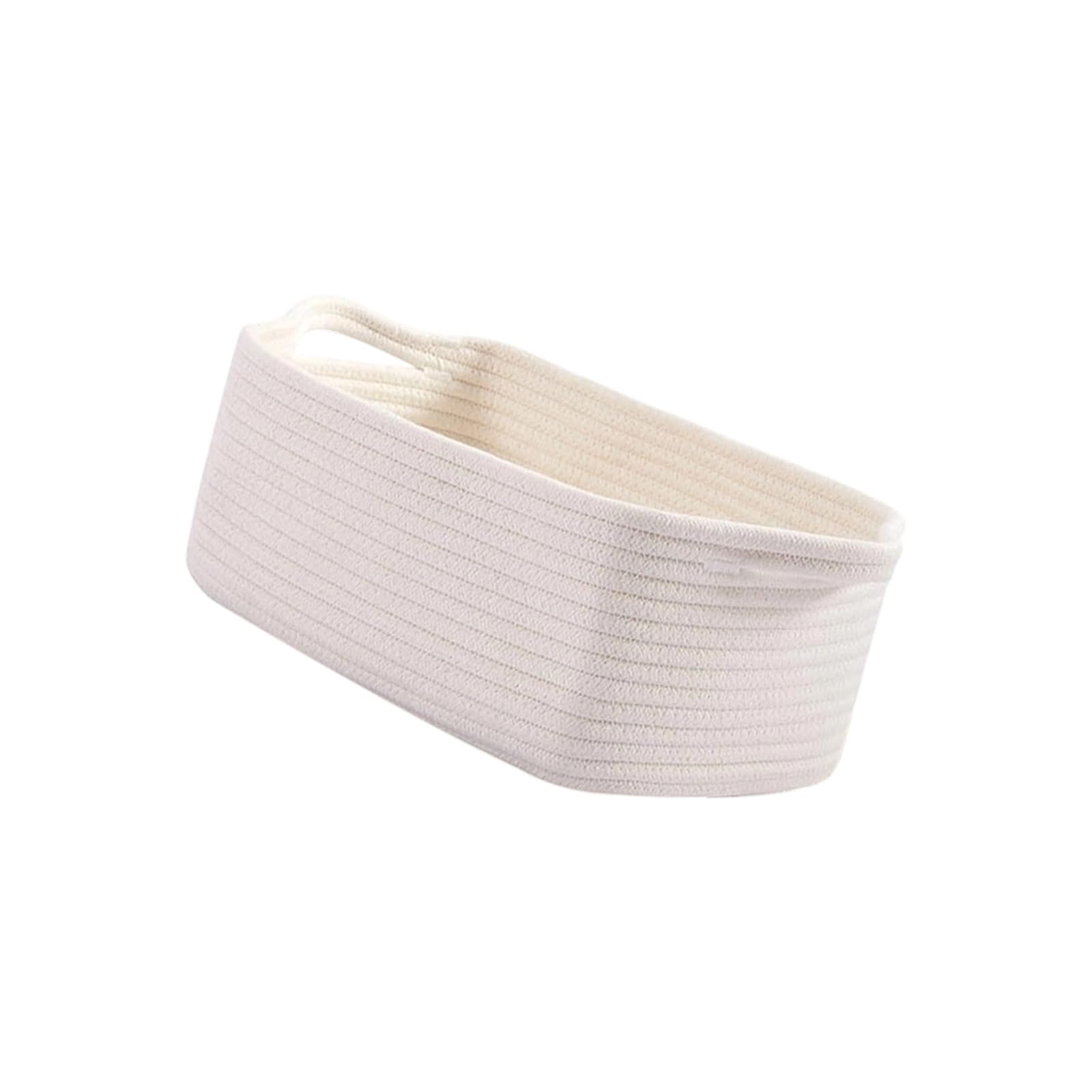 Tsophreniq Handwoven Cotton Rope Storage Basket Large Capacity for Organizing Clothes Toy and Household Items in Any Room Handwoven Basket