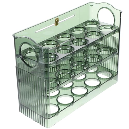 Organisateur d'œufs pour frigo anti-collision et pratique