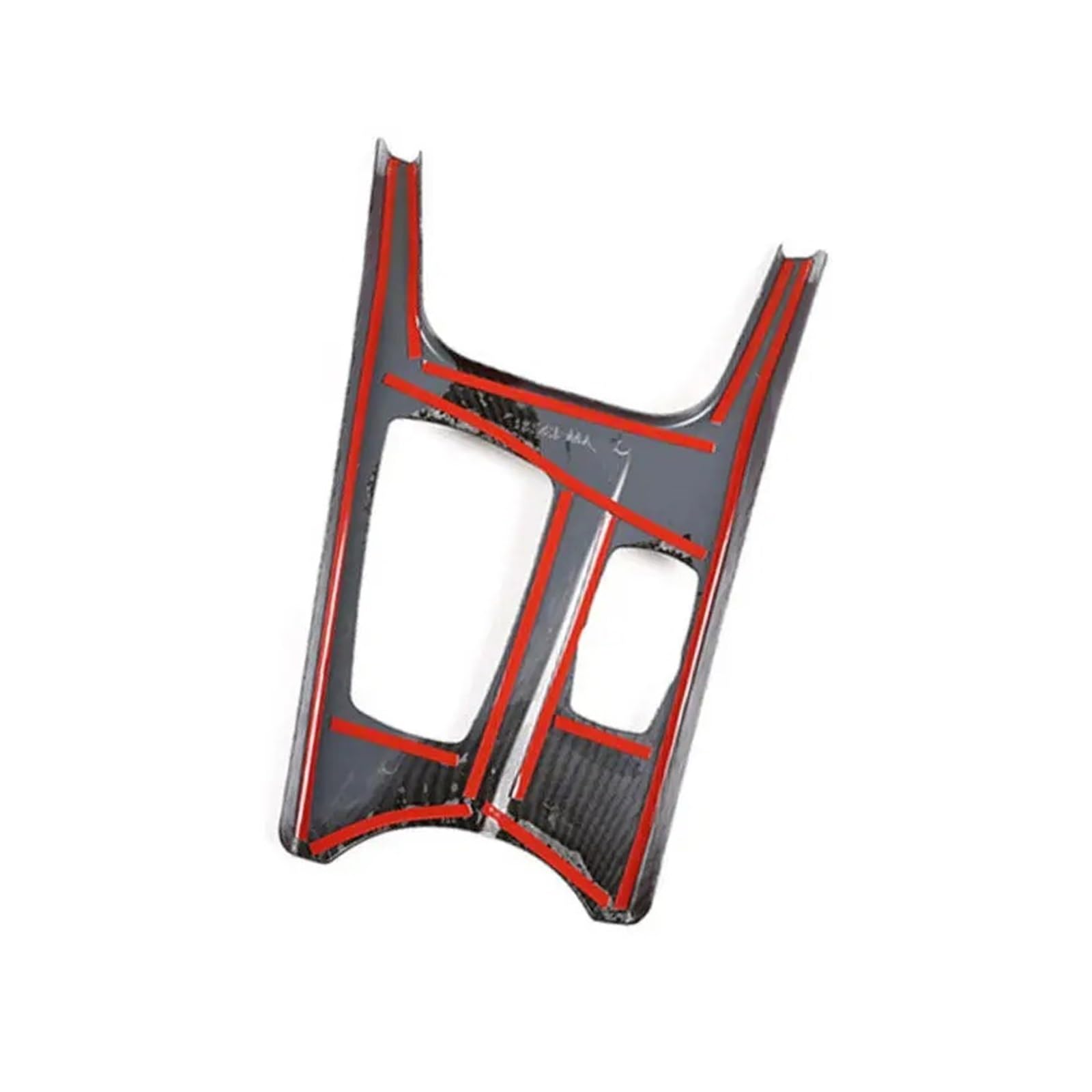 Cubierta panel engranajes Para BMW para X3 F25 para X4 F26 2011 2012 2013 2014 2015 2016 2017 compartimento central para coche Panel cambio marchas moldura(Silver LHD)