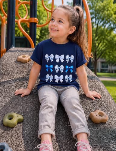 Image of Toddler Girls T-Shirt Short Sleeve Cartoon Graphic Tee 2-6T