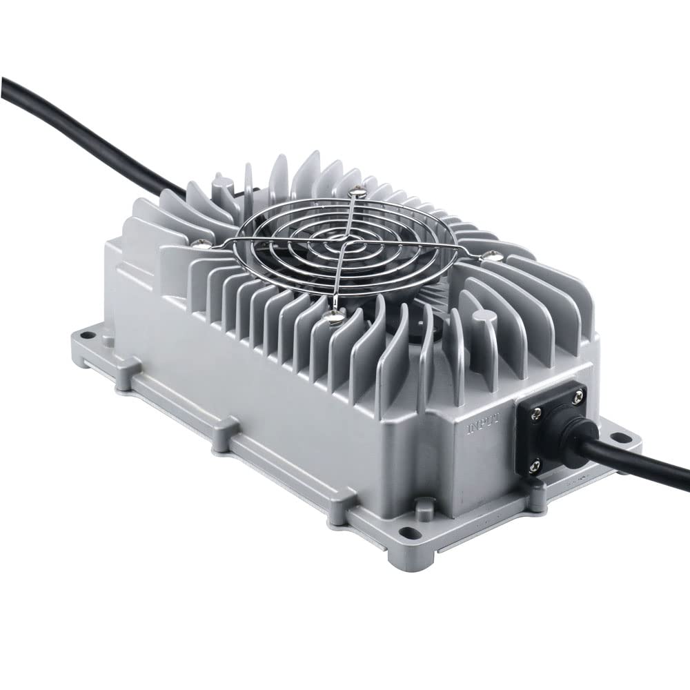 24 V 20 A LiFePO4 kwasowo-ołowiowa wodoodporna ładowarka do roweru elektrycznego 25,2 V 29,2 V 29,4 V pełne uszczelnienie inteligentna ładowarka samochodowa do wózka golfowego (rozmiar: Anderson 30 A, kolor: kwasowy ołowiowy 24 V 20 A)