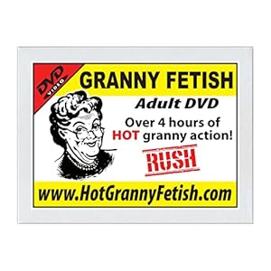 Crazy Novelty Guy Prank DVD, Granny Fetish, for Pr