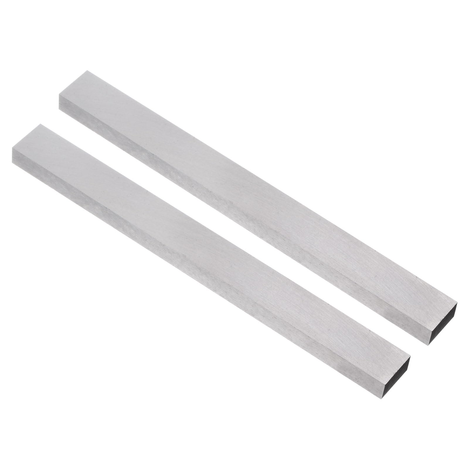 uxcell Punta per tornio 10 mm x 20 mm x 200 mm, per tornio quadrato, in acciaio HSS (acciaio ad alta velocità), rettangolare, vuota, 2 pezzi